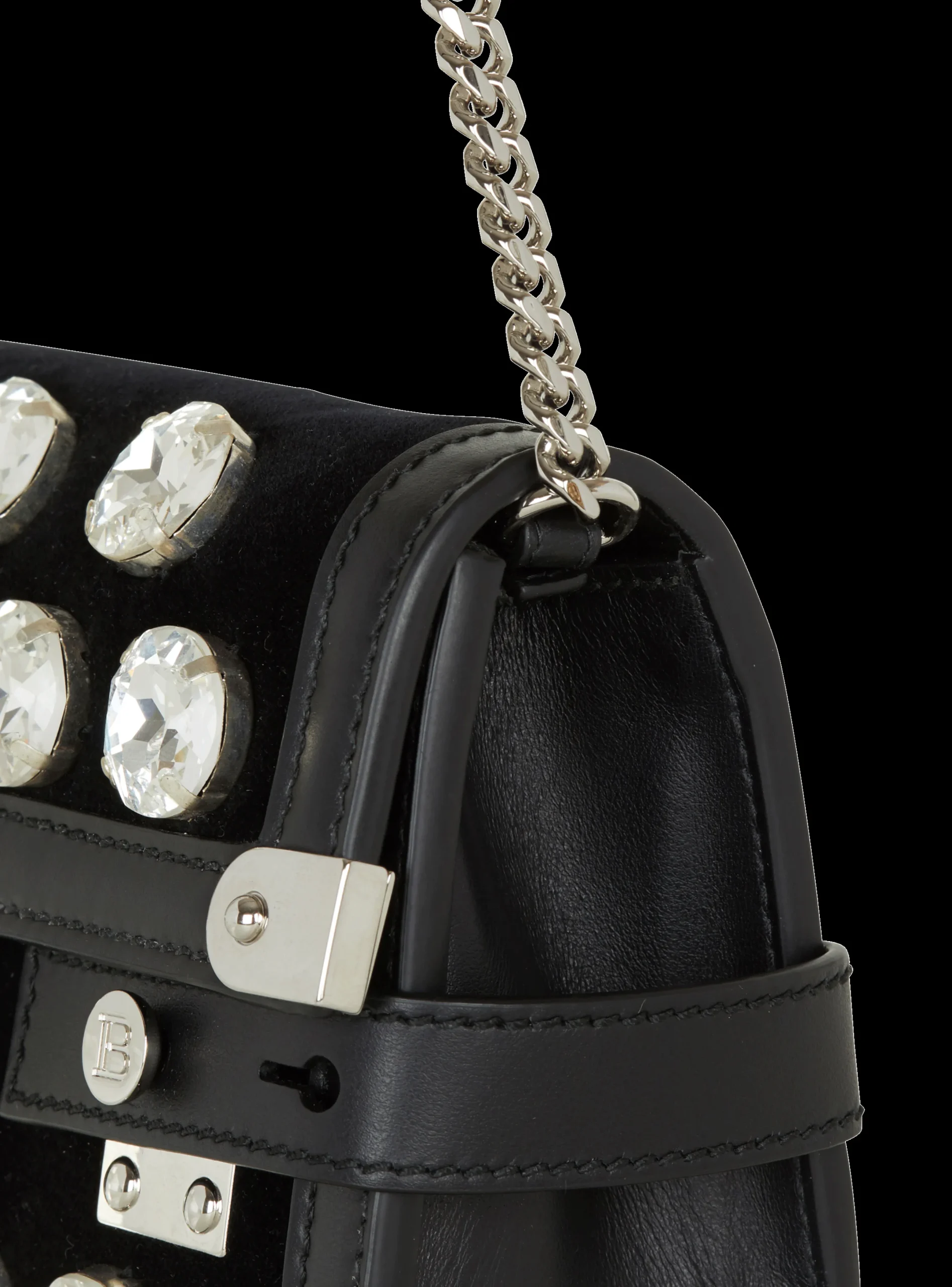 Outlet B-Buzz Pouch 23 In Velvet And Crystals Women Mini Bags|Shoulder Bags