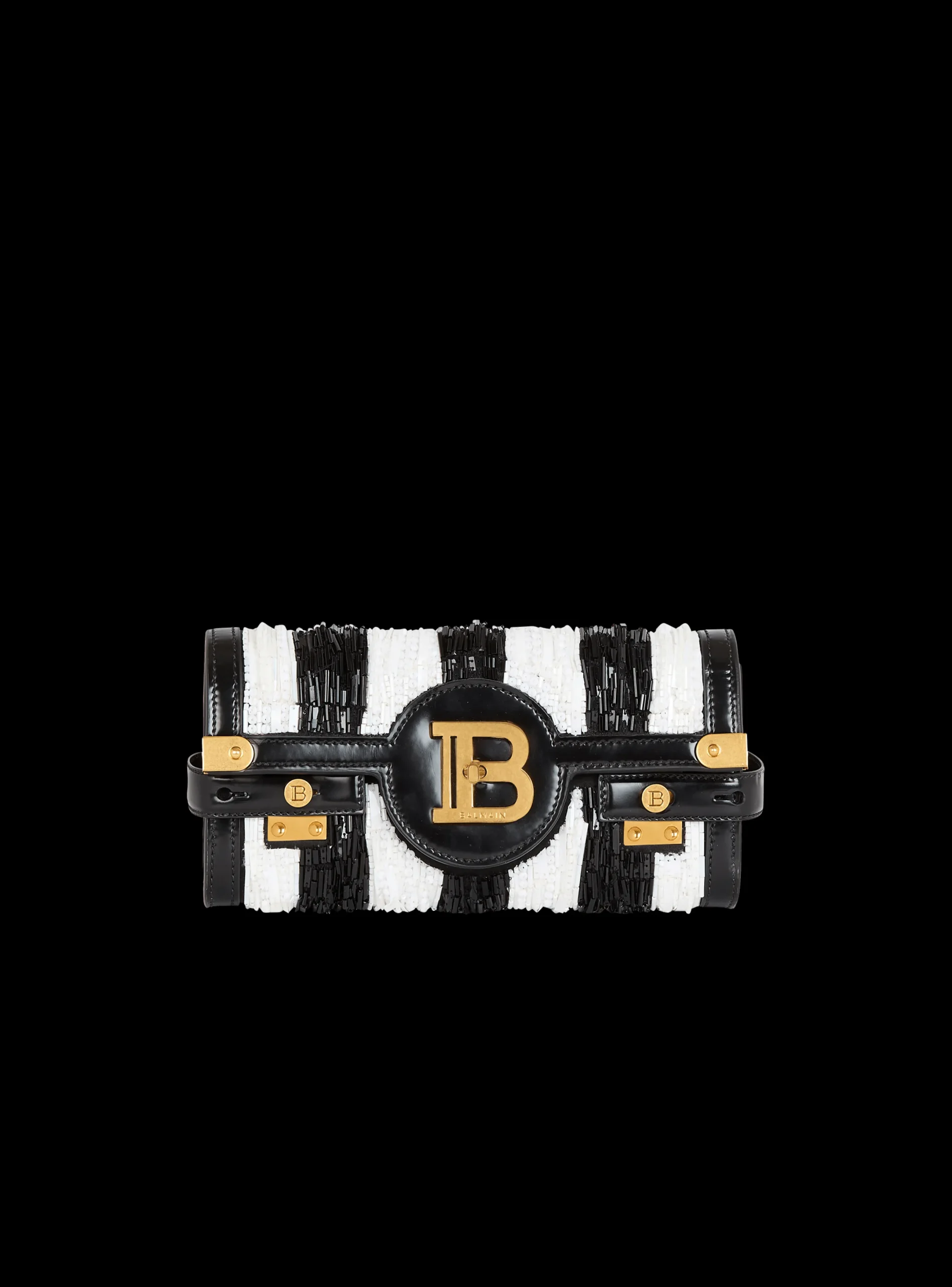 Hot B-Buzz Pouch 23 With Embroidered Stripes Bags