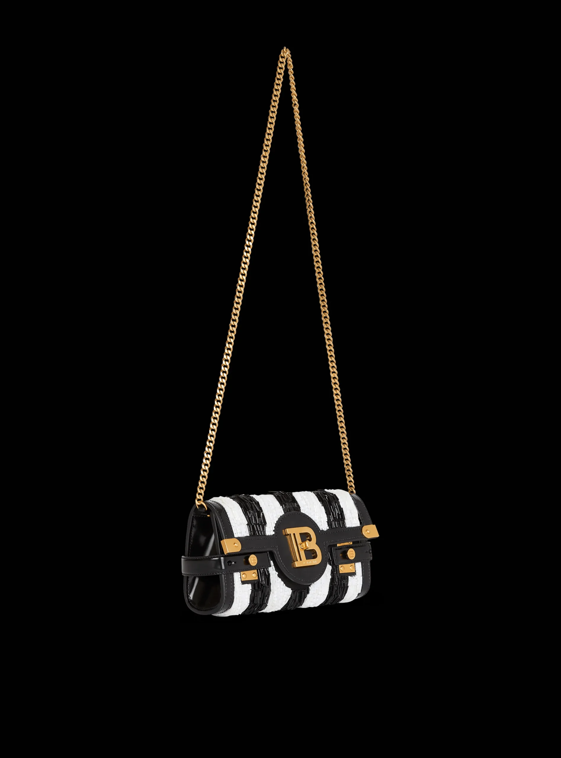 Hot B-Buzz Pouch 23 With Embroidered Stripes Bags