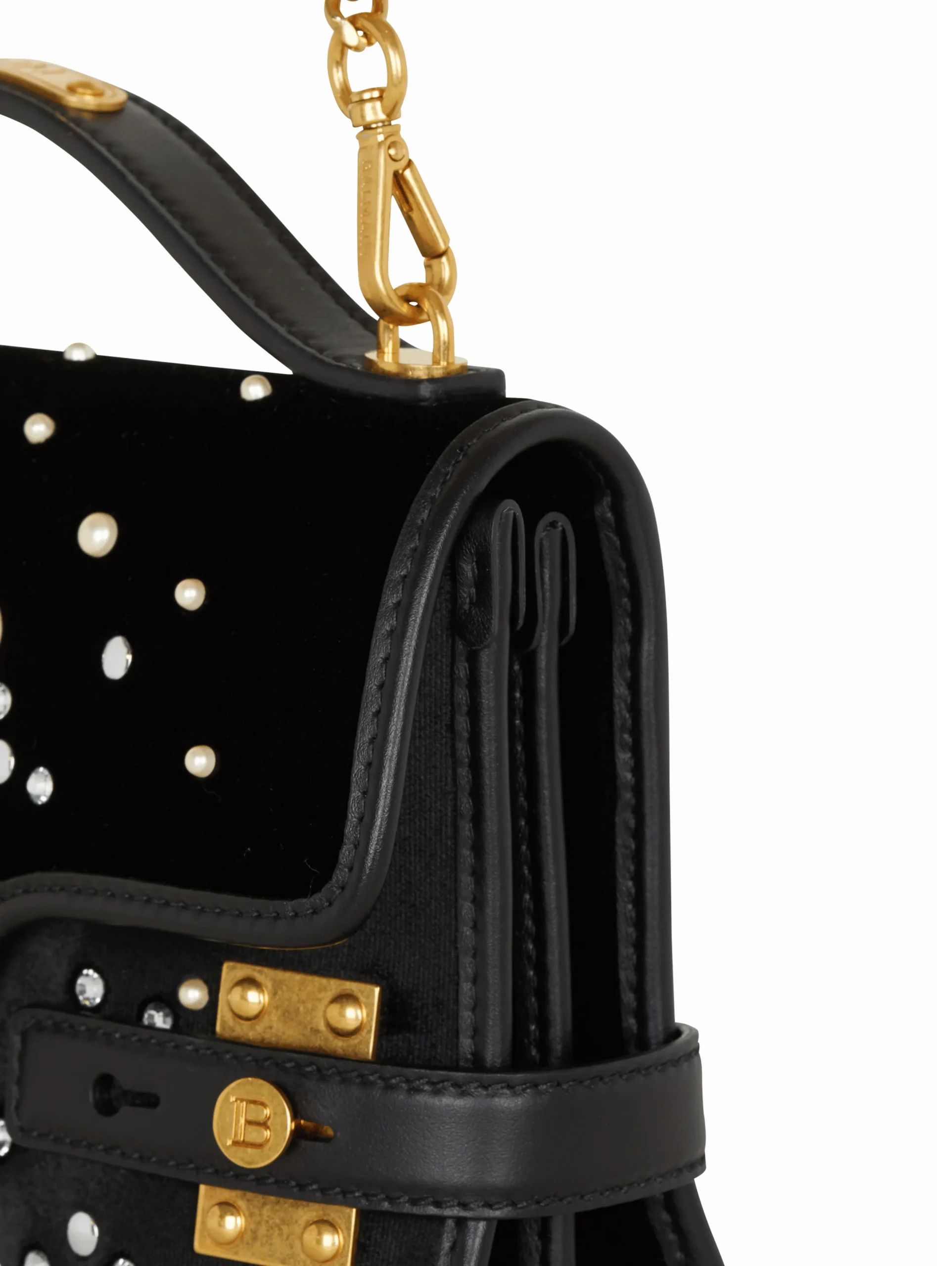 Shop B-Buzz Shoulder 24 Bag In Embroidered Velvet Women Shoulder Bags|Crossbody Bags