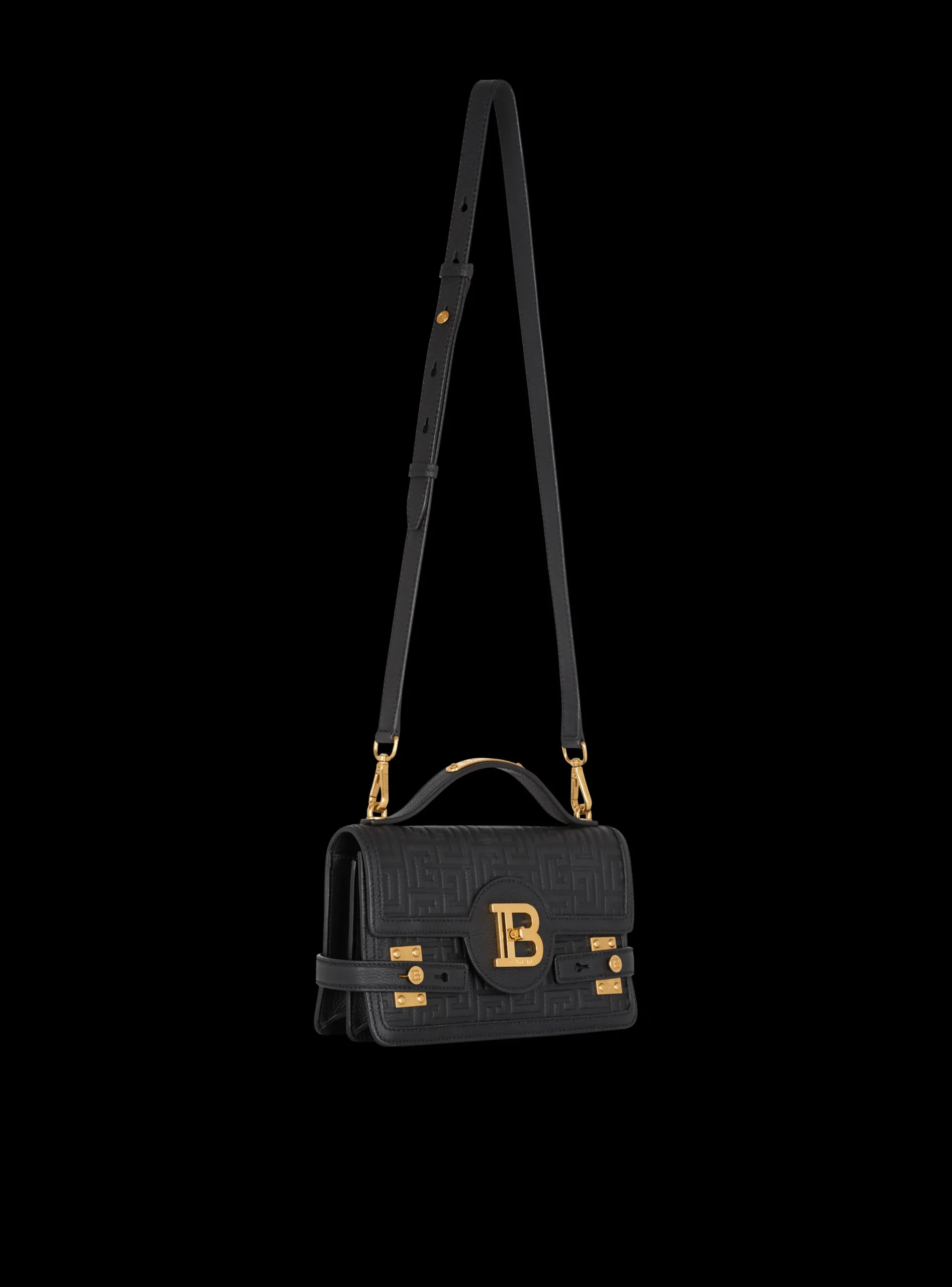 Online B-Buzz Shoulder 24 Bag In Grained PB Labyrinth Leather Women Shoulder Bags|Crossbody Bags