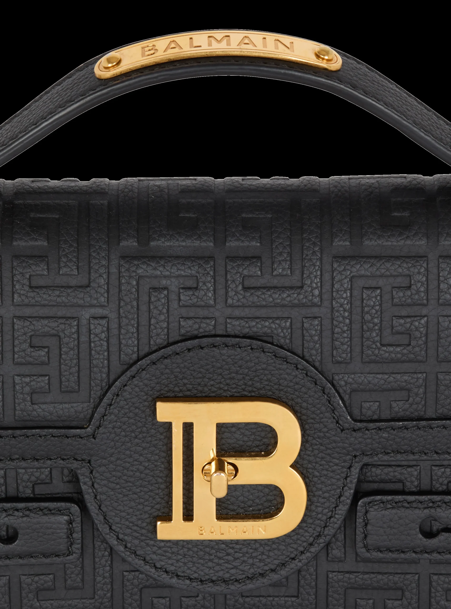 Online B-Buzz Shoulder 24 Bag In Grained PB Labyrinth Leather Women Shoulder Bags|Crossbody Bags