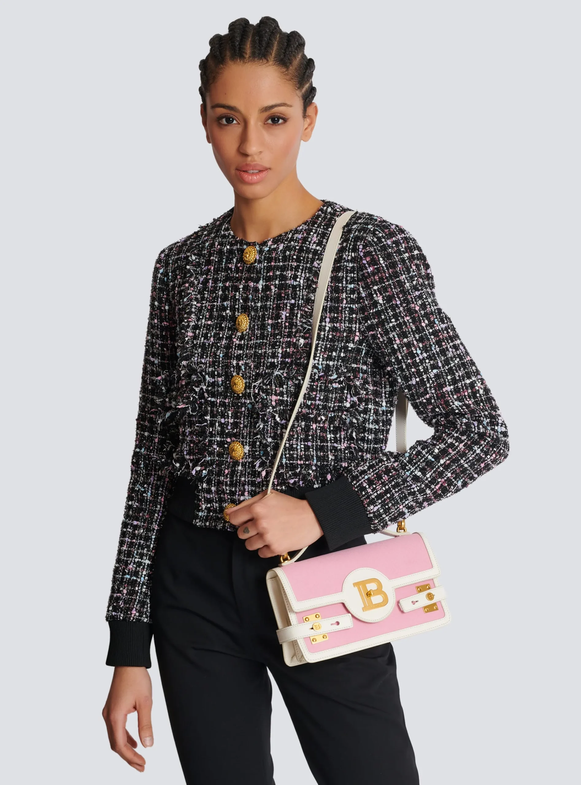 Store B-Buzz Shoulder 24 Canvas And Leather Bag Women Shoulder Bags|Crossbody Bags