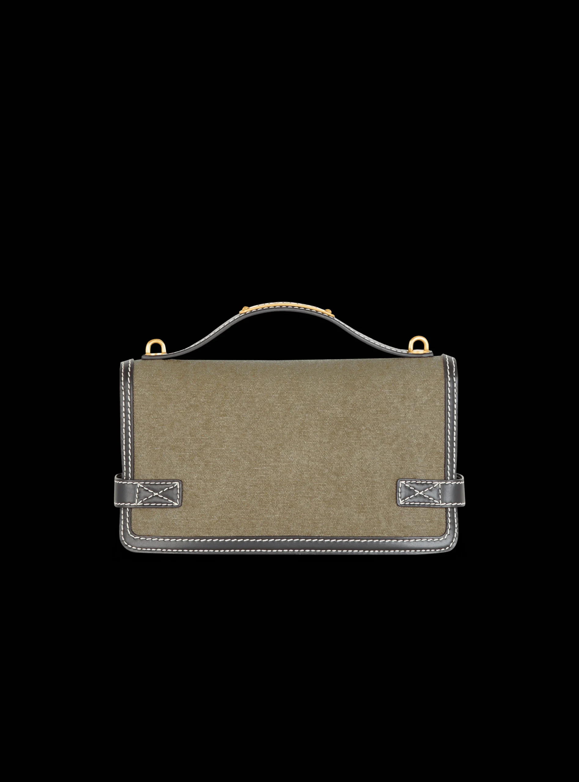 Outlet B-Buzz Shoulder 24 Leather And Canvas Bag Bags