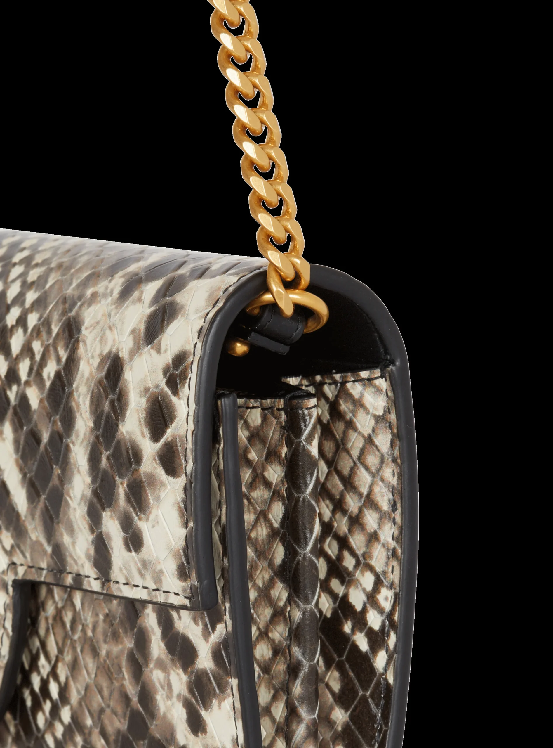 Clearance B-Buzz Snakeskin-effect Leather Wallet Women Small Leather Goods