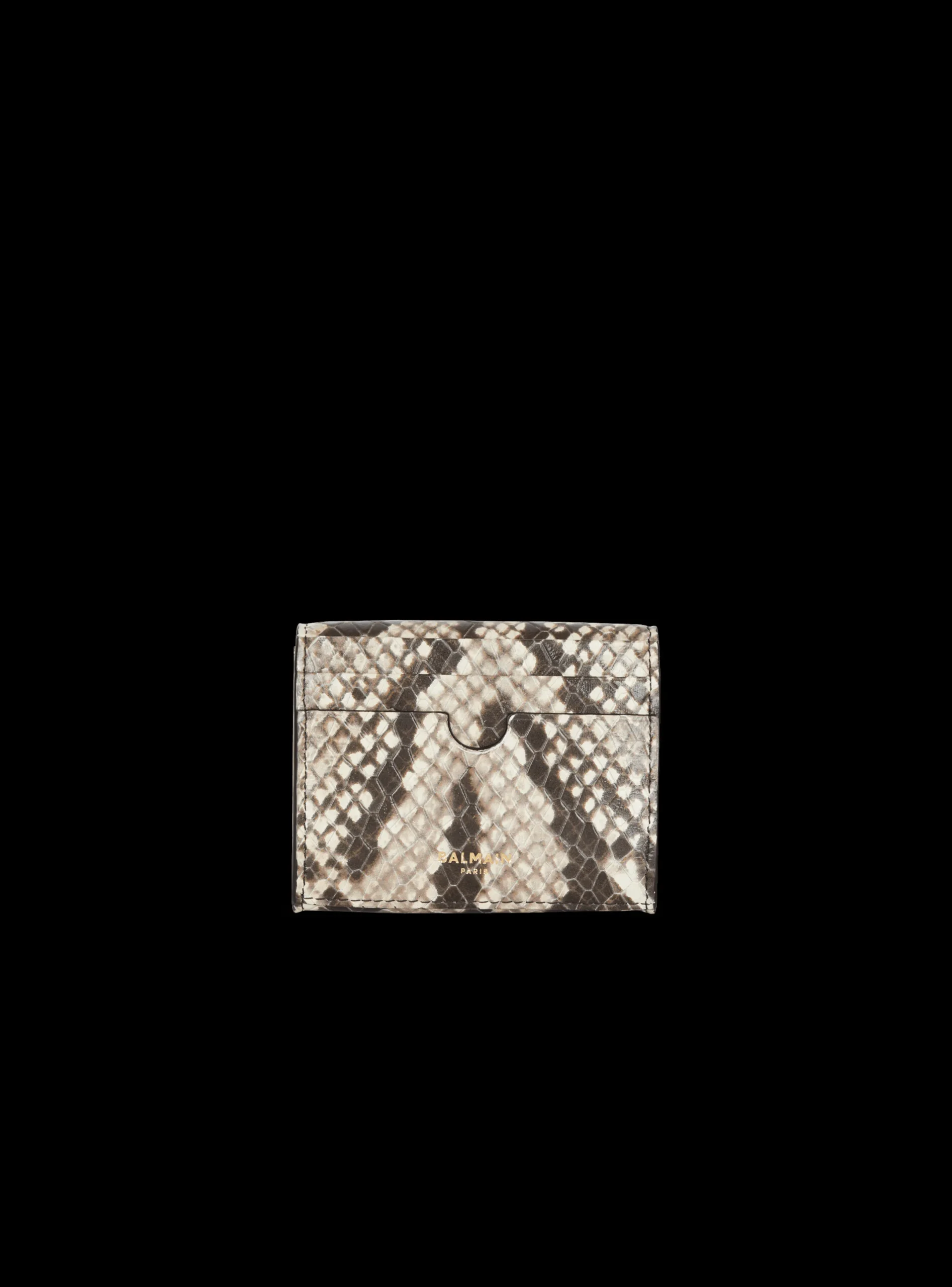 New B-Buzz Snakeskin-effect Leather Purse Women Small Leather Goods