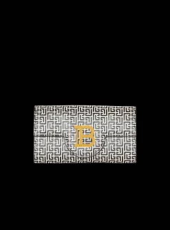 New B-Buzz Wallet In Embossed Calfskin With A PB Labyrinth Monogram Women Small Leather Goods|Mini Bags
