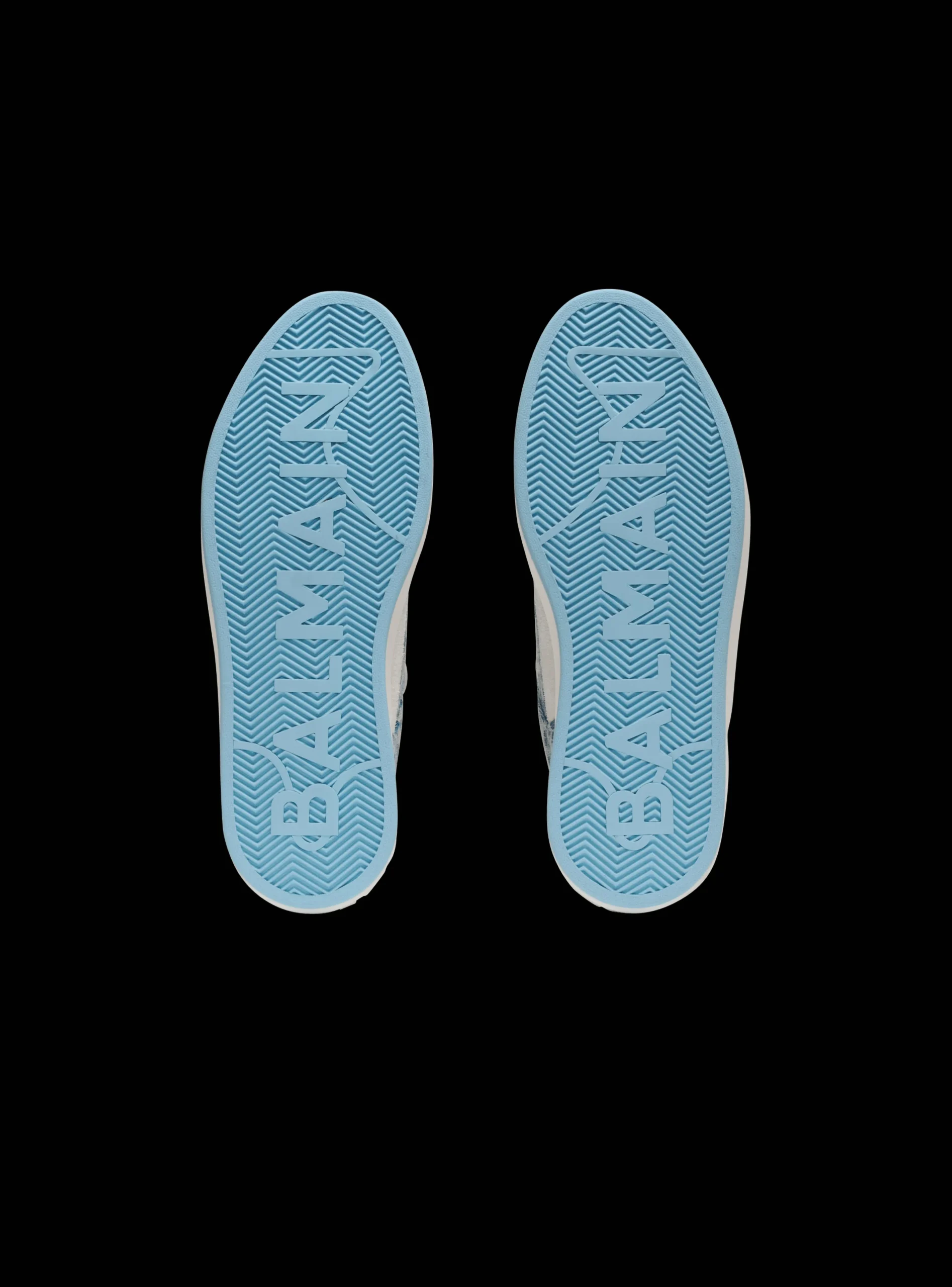 Outlet B-Court Flip Trainers In Monogrammed PB Labyrinth Denim Women Women|Sneakers