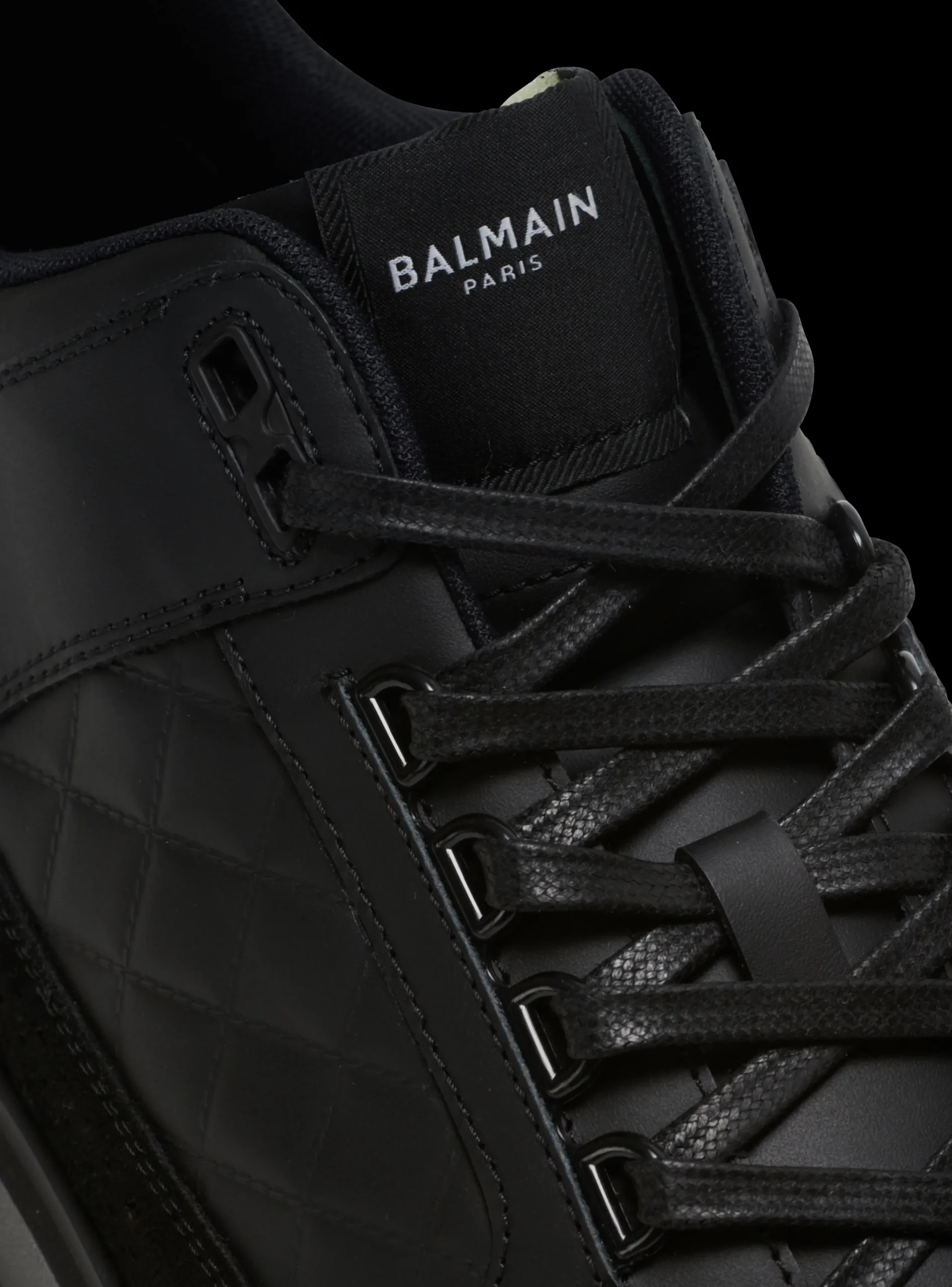 Discount B-Court Mid-top Leather Trainers B-Court