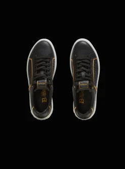 Clearance B-Court Monogrammed Nylon And Leather Trainers Women B-Court