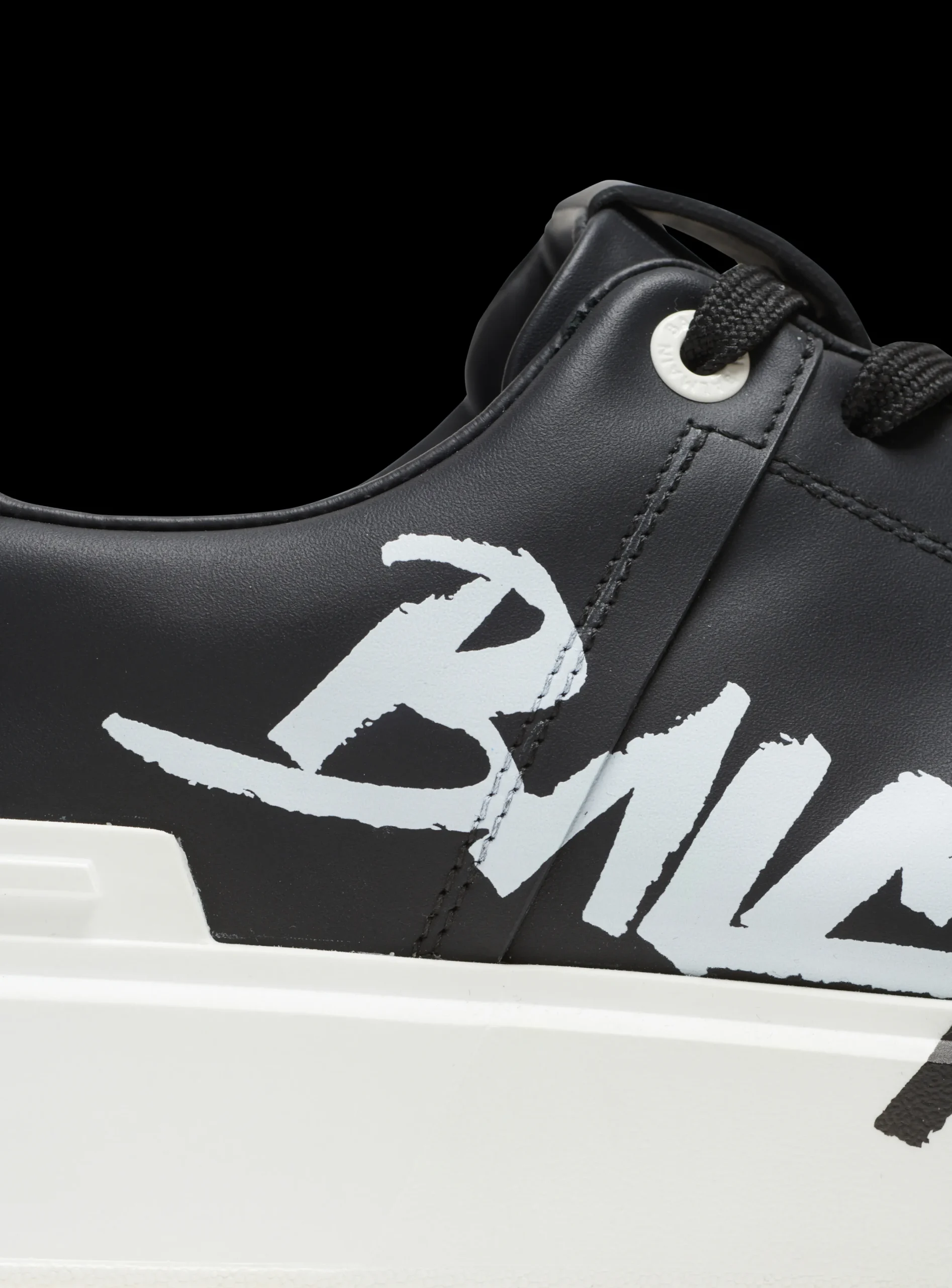 Fashion B-Court Printed Leather Trainers B-Court