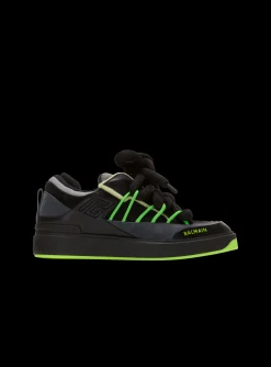Discount B-Court Puffy Skate Trainers In Calfskin And Suede B-Court