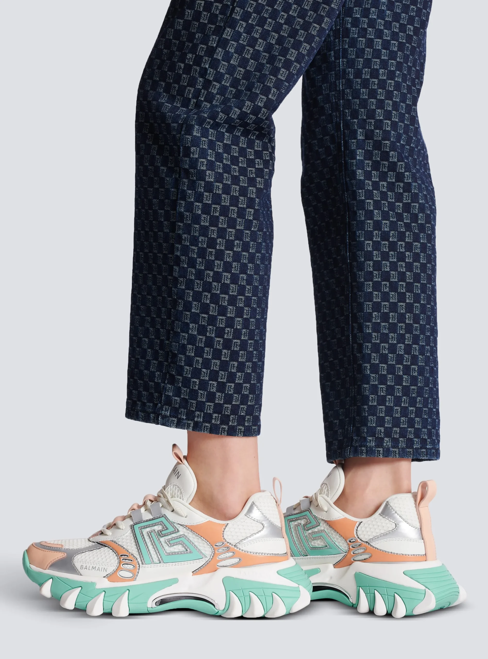 Store B-East PB Trainers In Technical Materials And Mesh Women B-East