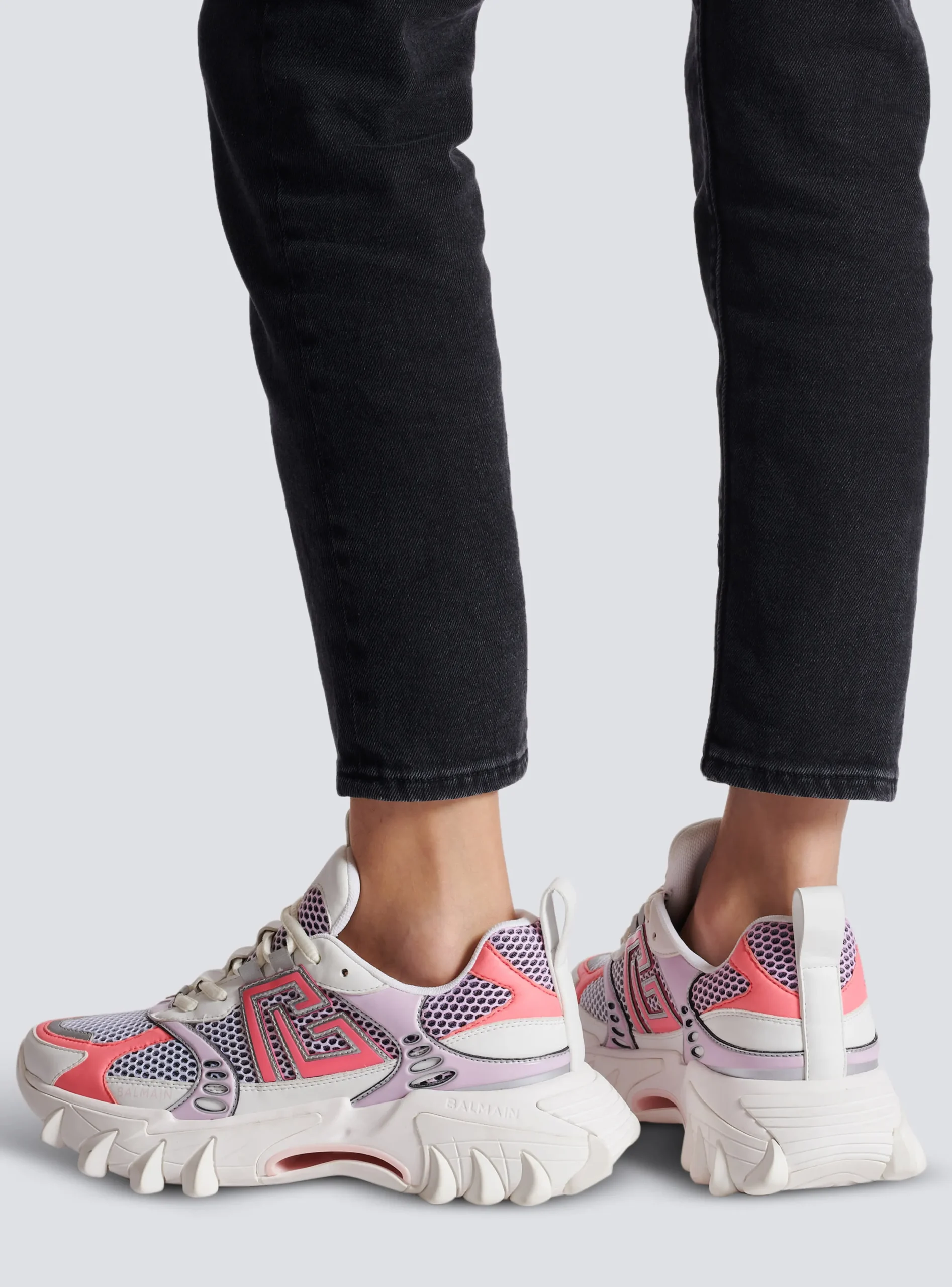 Hot B-East PB Trainers In Technical Materials And Mesh Women Women|Sneakers