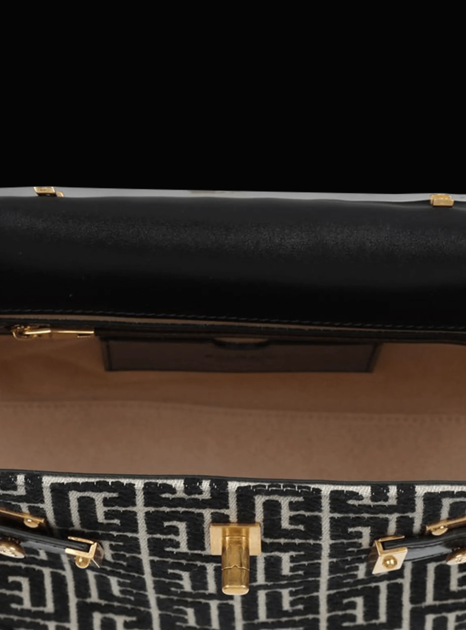 Best Sale Bicolor Jacquard B-Buzz 23 Bag With Leather Panel Women Shoulder Bags|Crossbody Bags