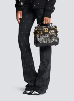 Best Sale Bicolor Jacquard B-Buzz 23 Bag With Leather Panel Women Shoulder Bags|Crossbody Bags