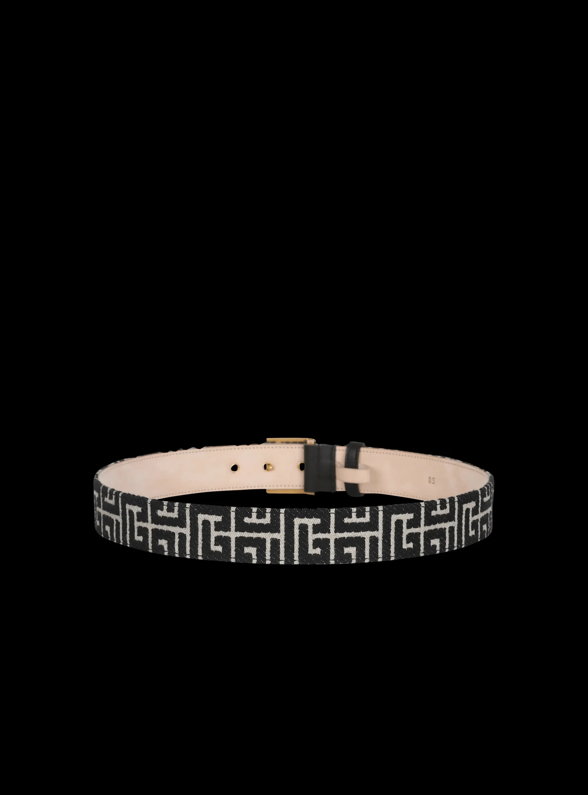 Fashion Bicolor Jacquard PB Belt Belt Women Belts