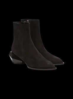 Best Sale Billy Suede Ankle Boots With Diamond Heel Boots And Rangers