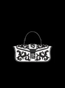 Best Blaze Pouch Satin Bag With Baroque Embroidery Women Mini Bags|Shoulder Bags