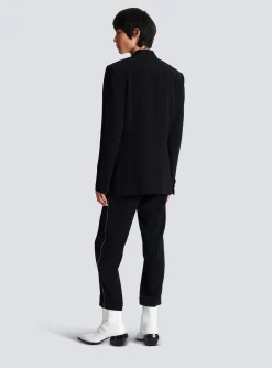 Best Sale Blazer With Embroidered Bamboo Collar Jackets And Blazers