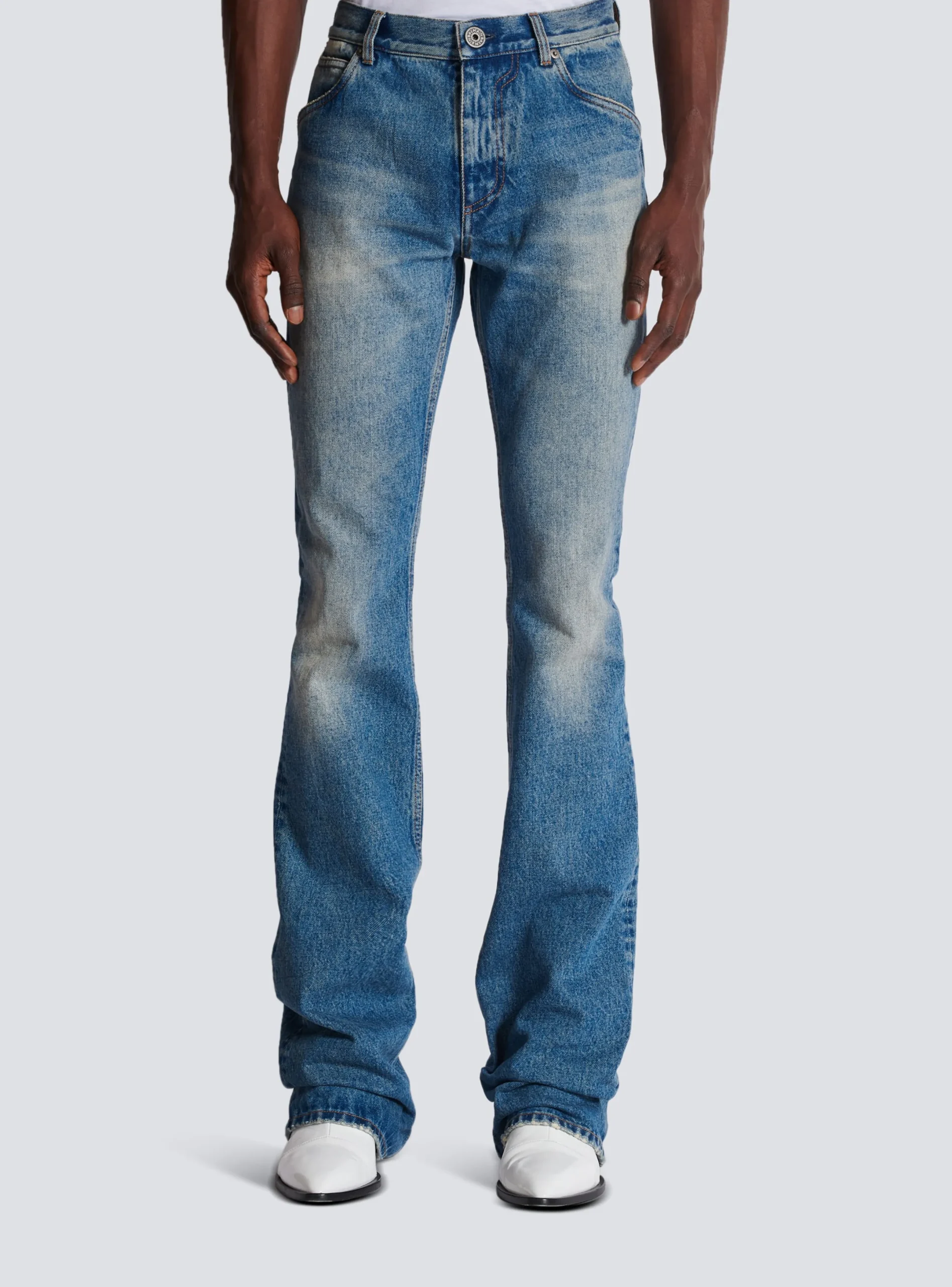 New Wash Vintage Denim Jeans Denim