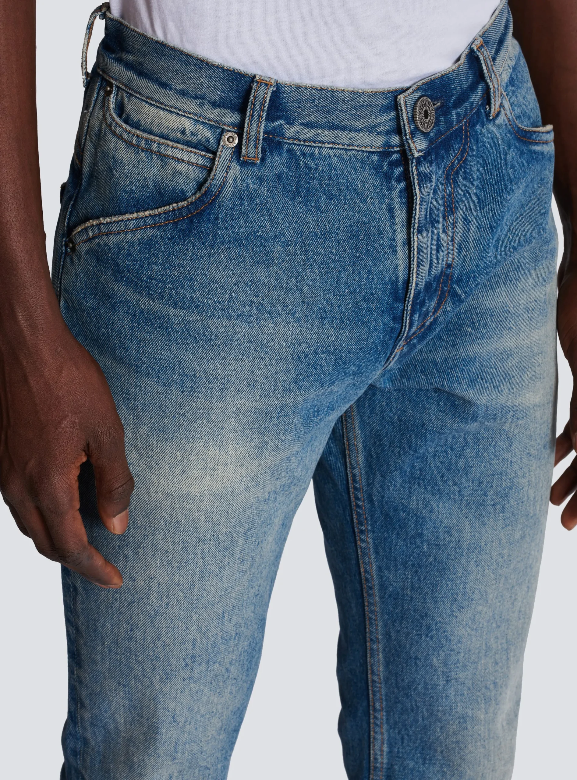 New Wash Vintage Denim Jeans Denim