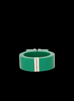 Outlet Brass, Rhinestone And Resin Cuff Women Fashion Jewelry