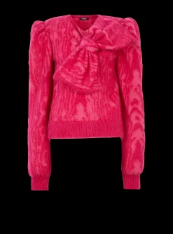Cheap Brushed Mohair Jumper Women Knitwear