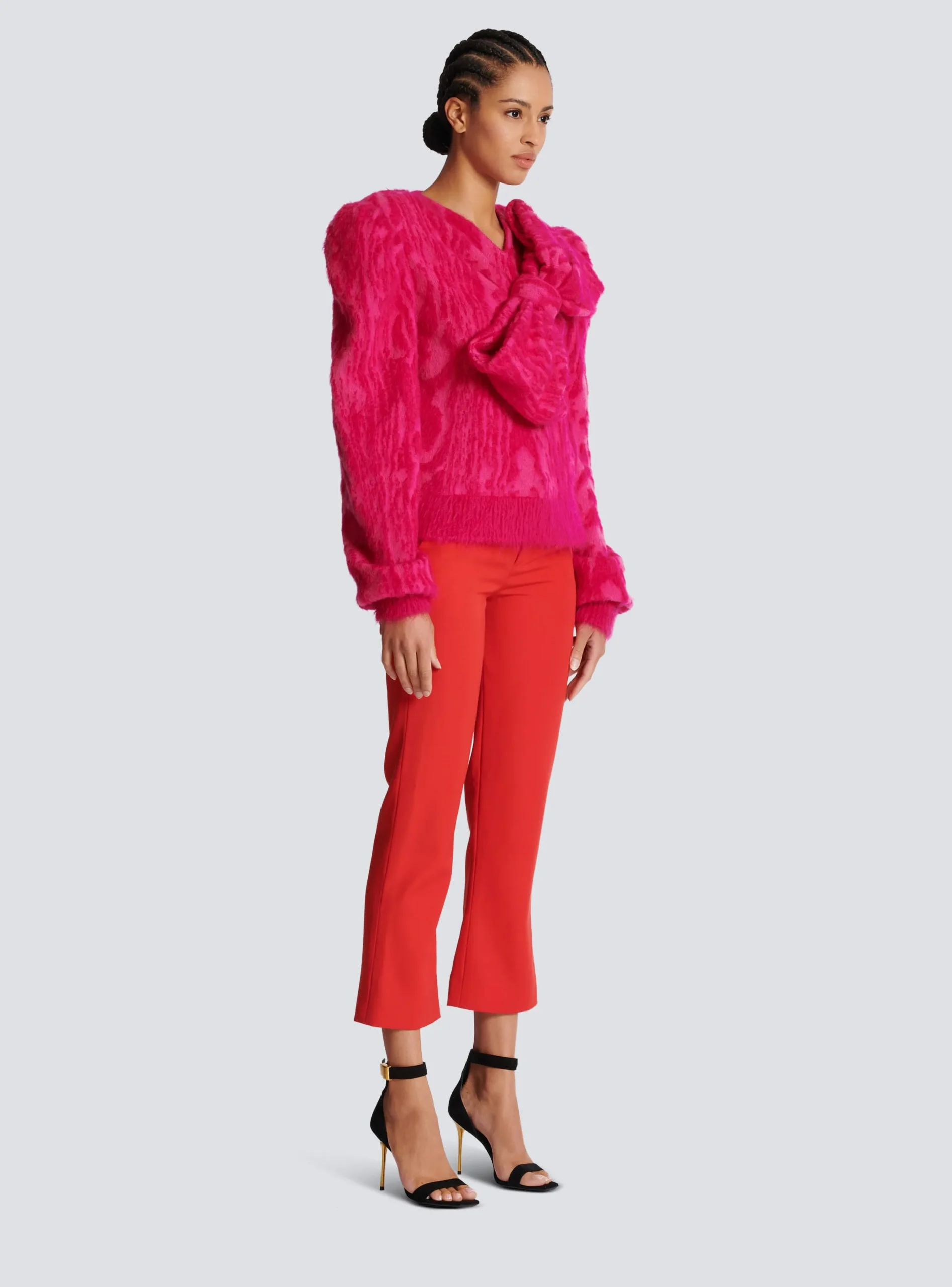 Cheap Brushed Mohair Jumper Women Knitwear