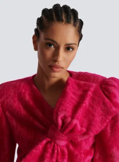Cheap Brushed Mohair Jumper Women Knitwear
