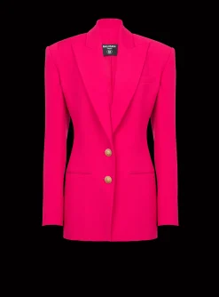Sale 2-button Cinched-waist Jacket Women Jackets And Blazers