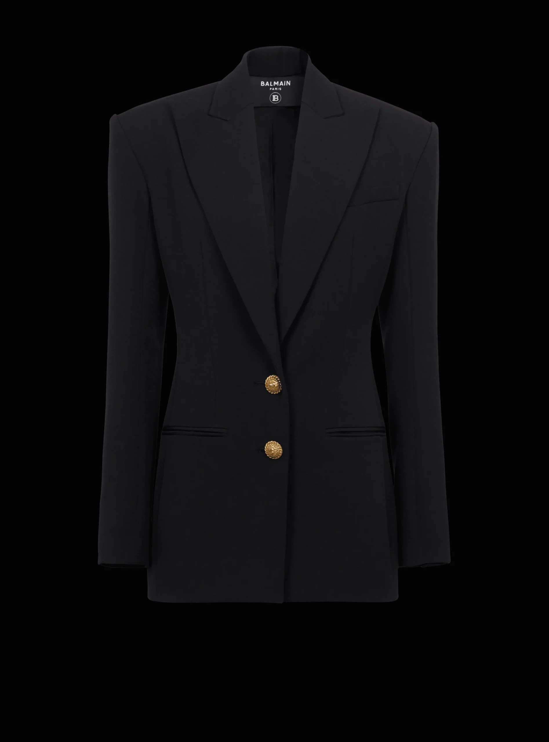 Flash Sale 2-button Cinched-waist Jacket Women Jackets And Blazers