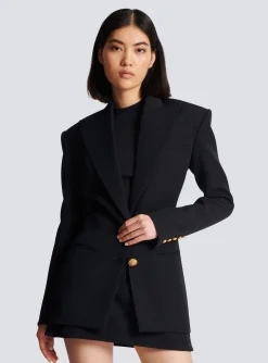 Flash Sale 2-button Cinched-waist Jacket Women Jackets And Blazers