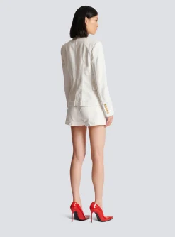 Best Sale 6-button Denim Jacket Women Jackets And Blazers