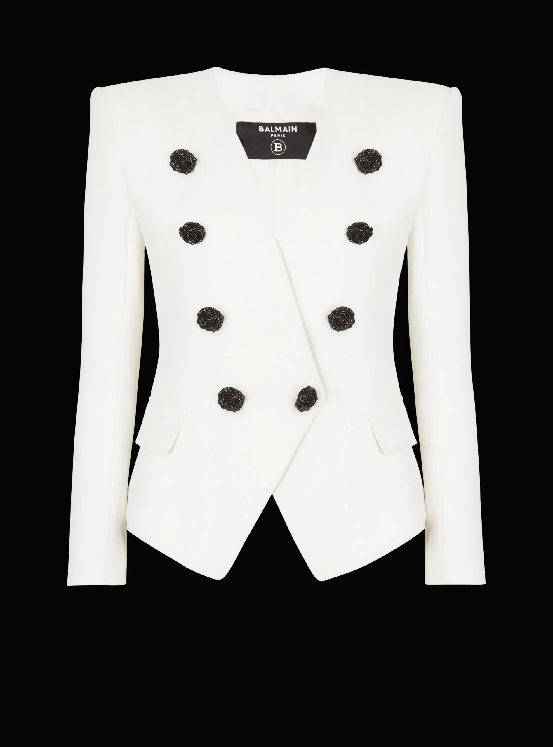 Flash Sale 8-button Double Crepe Jacket Women Jackets And Blazers