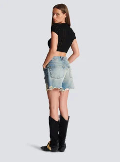 Cheap 3-button Fine Knit Top Women Knitwear|Tops And Shirts