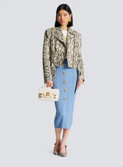 Hot 5-button Knit Skirt Women Skirts|Knitwear