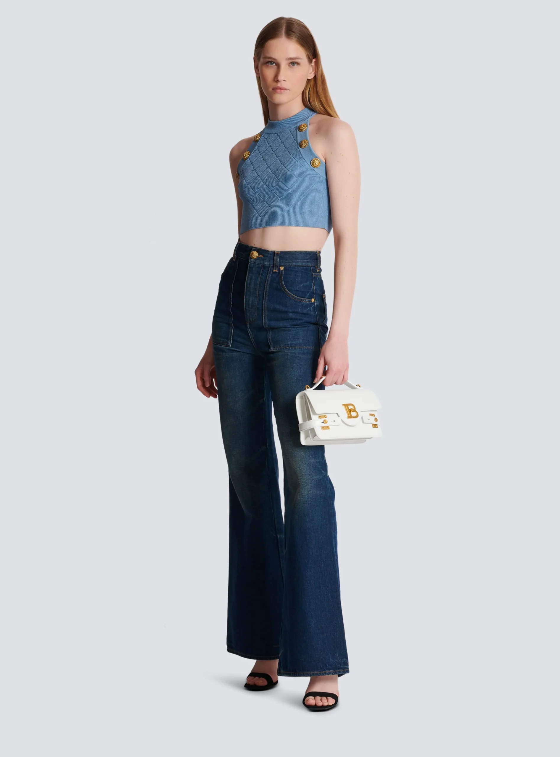 Cheap 6-button Knit Tank Top Women Knitwear|Tops And Shirts