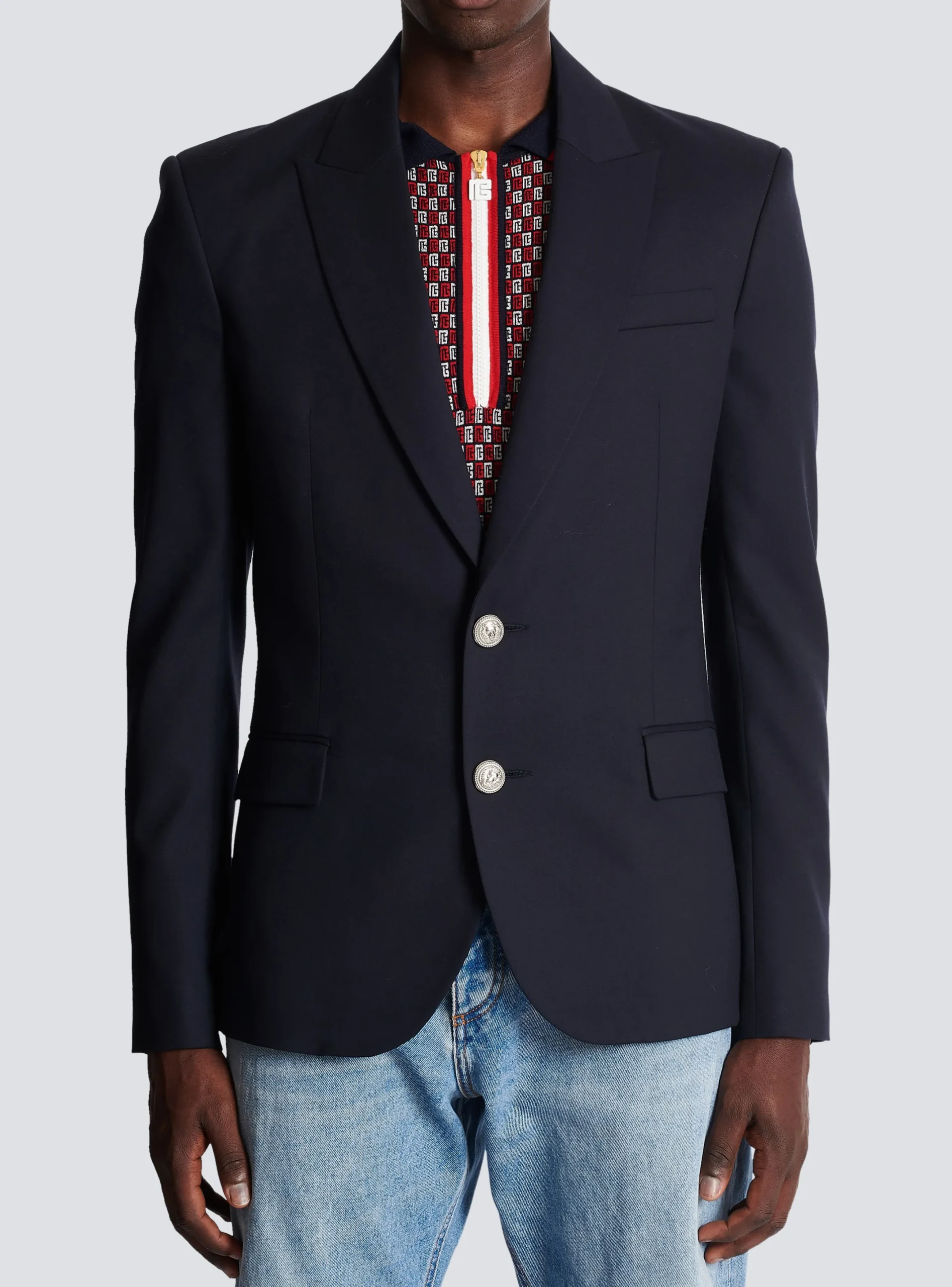 New 2-button Wool Jacket Jackets And Blazers