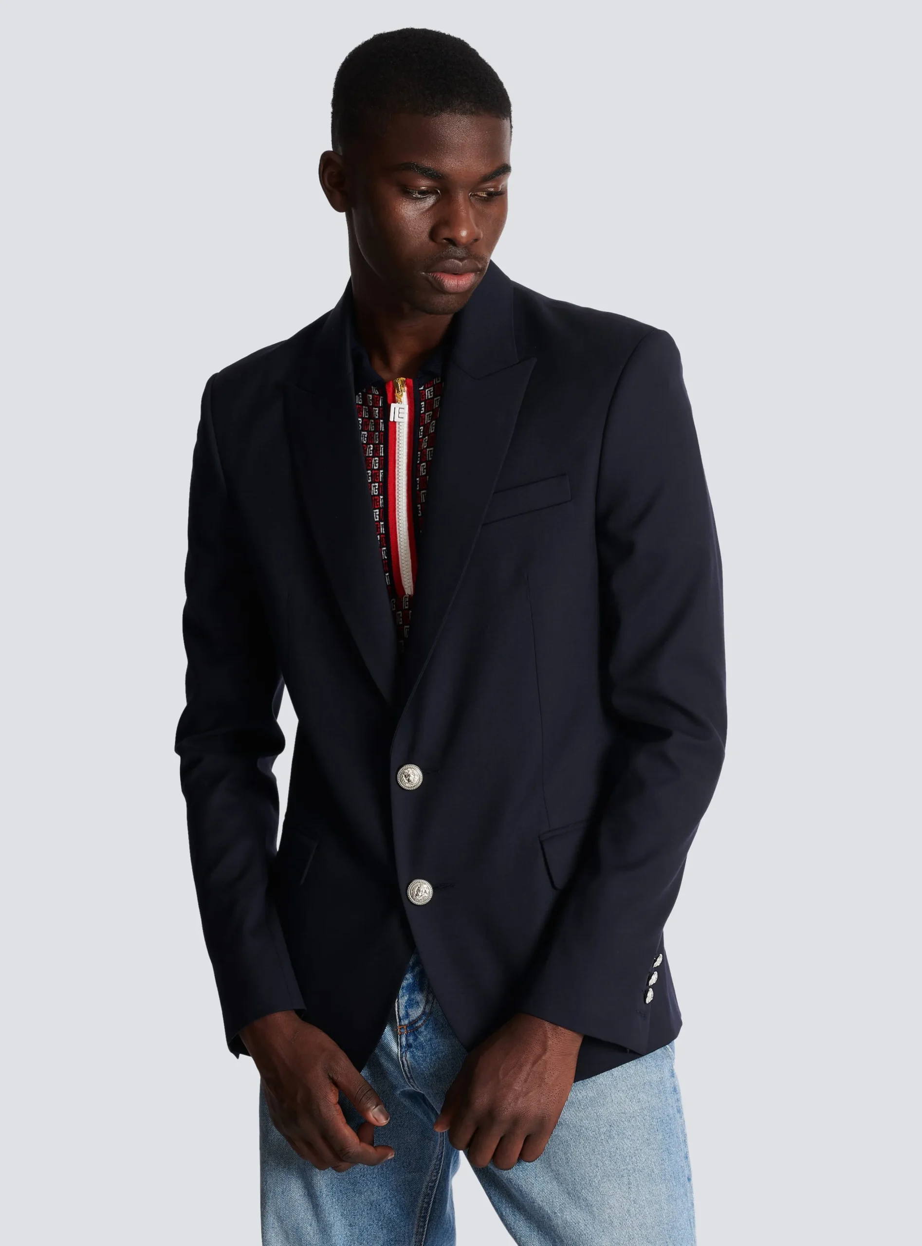 New 2-button Wool Jacket Jackets And Blazers