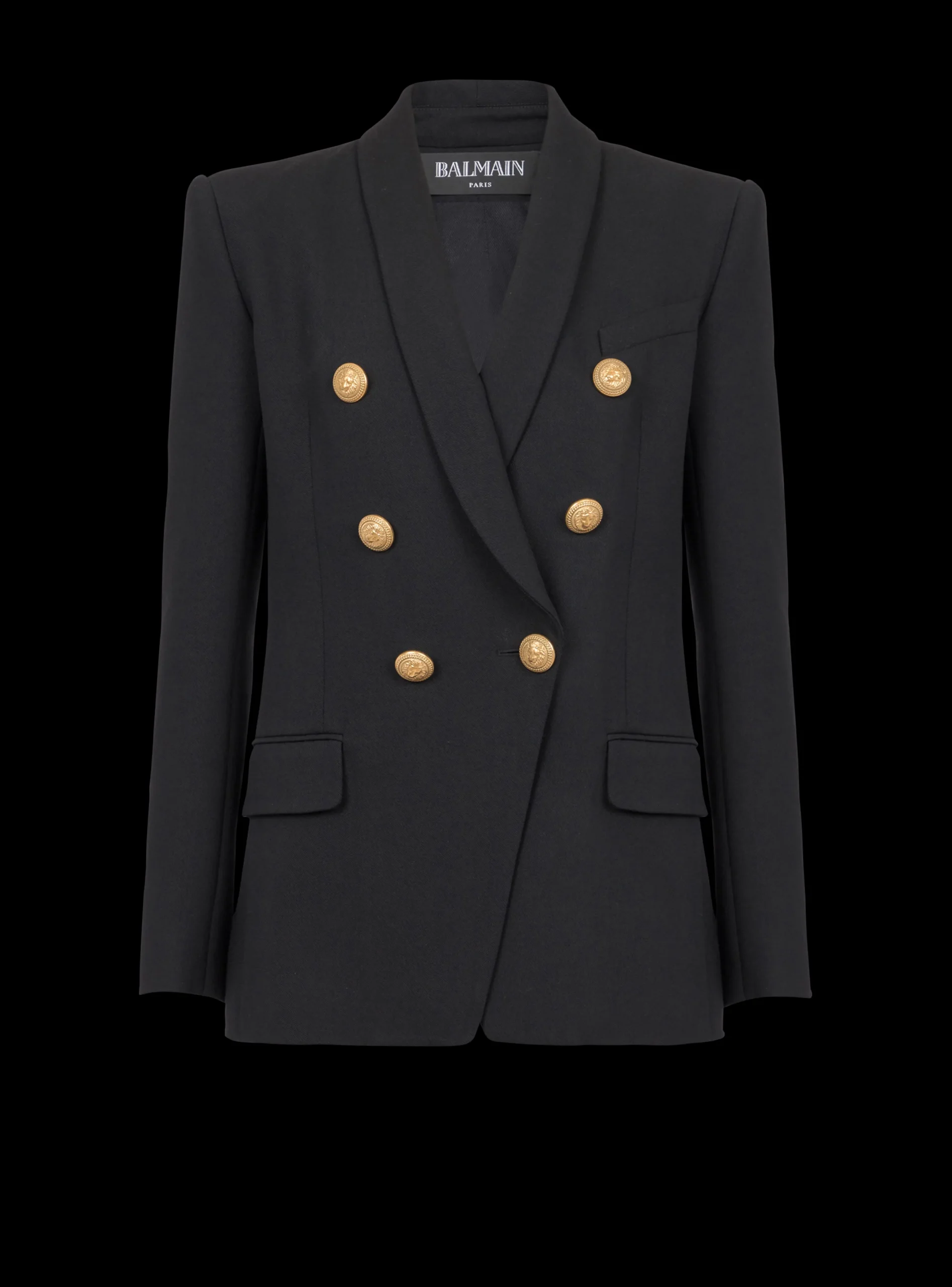 Store 6-button Wool Jacket Women Jackets And Blazers