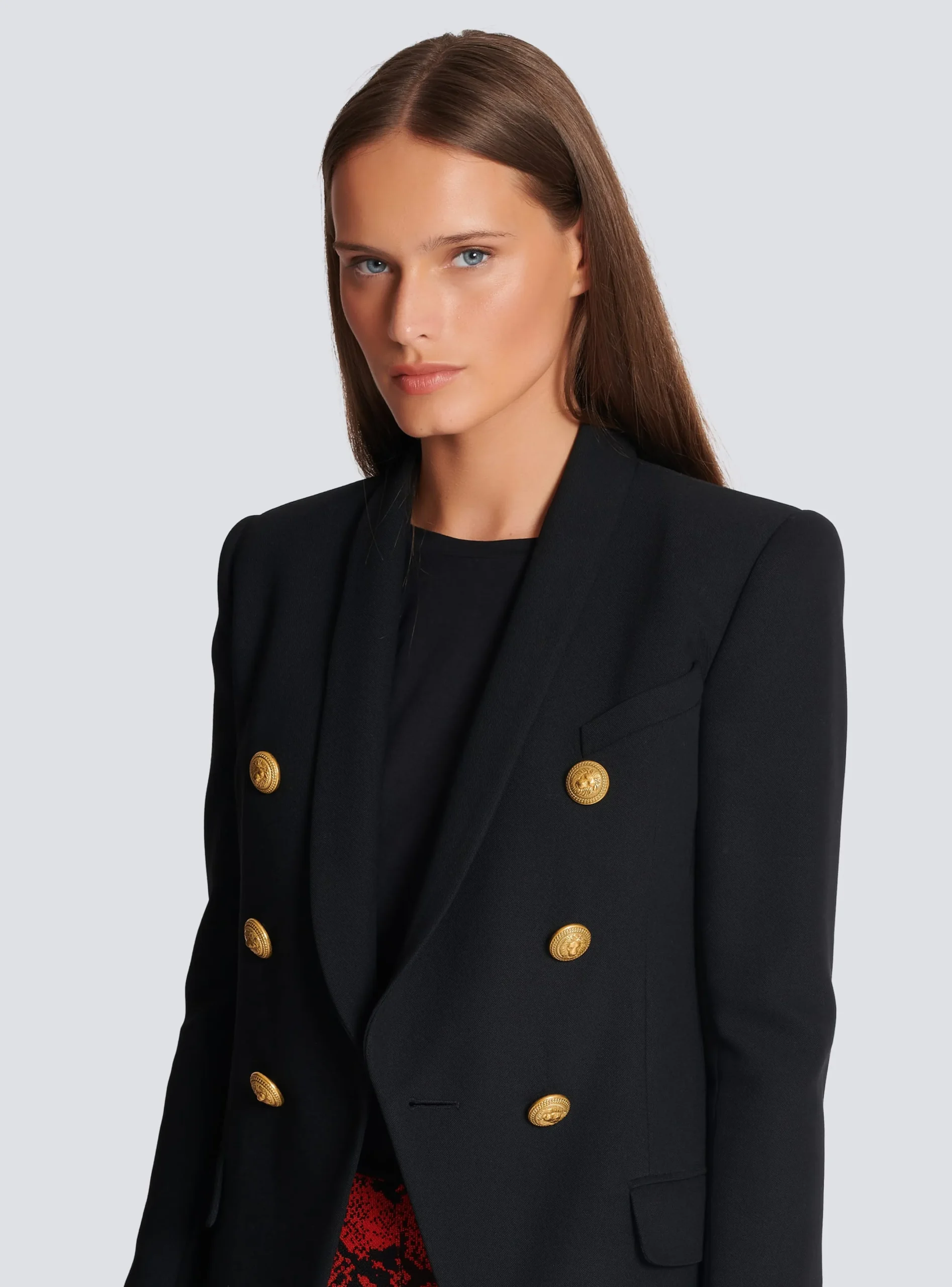 Store 6-button Wool Jacket Women Jackets And Blazers