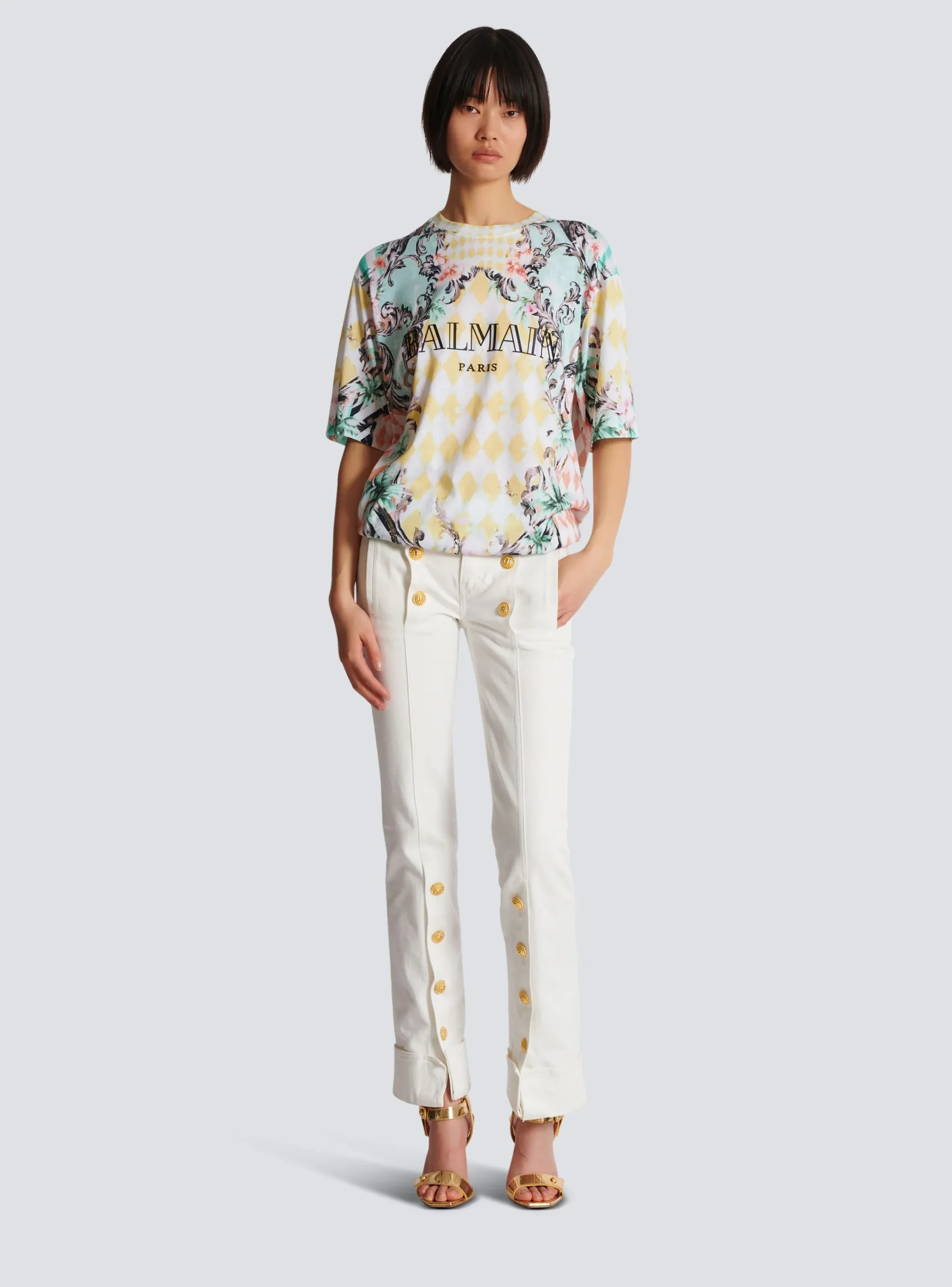 Outlet Buttoned Denim Jeans Women Denim|Trousers And Shorts