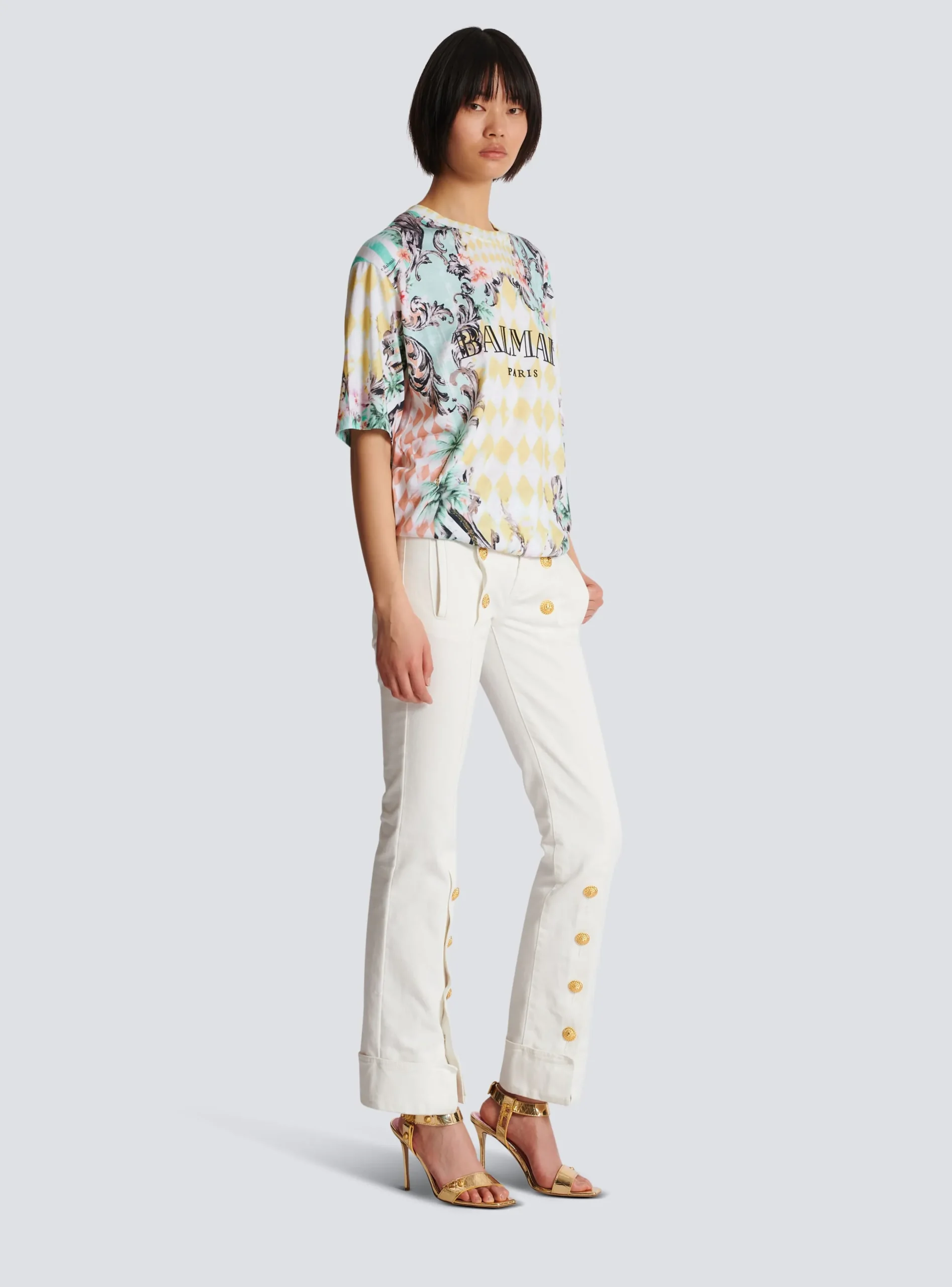 Outlet Buttoned Denim Jeans Women Denim|Trousers And Shorts