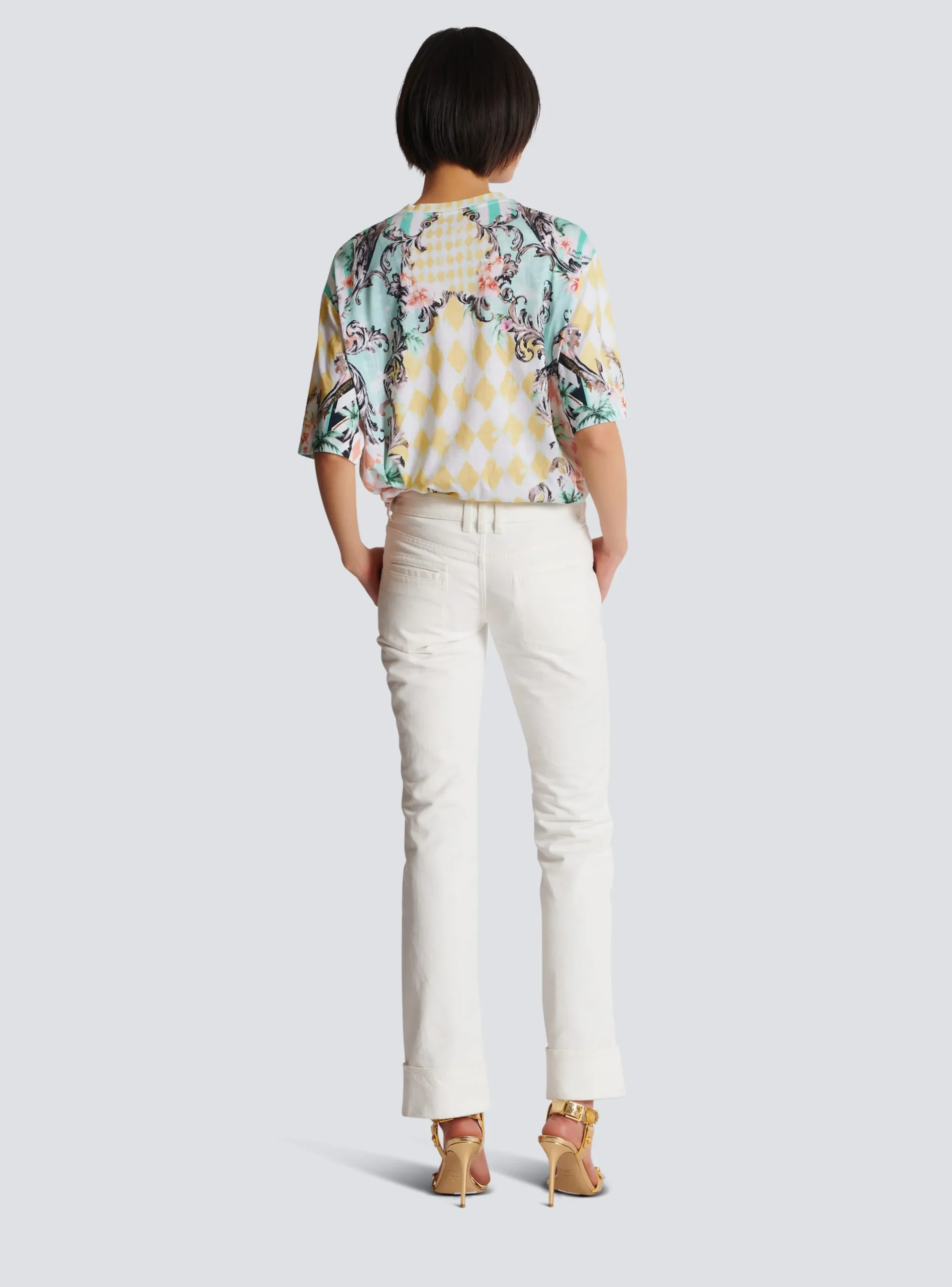 Outlet Buttoned Denim Jeans Women Denim|Trousers And Shorts