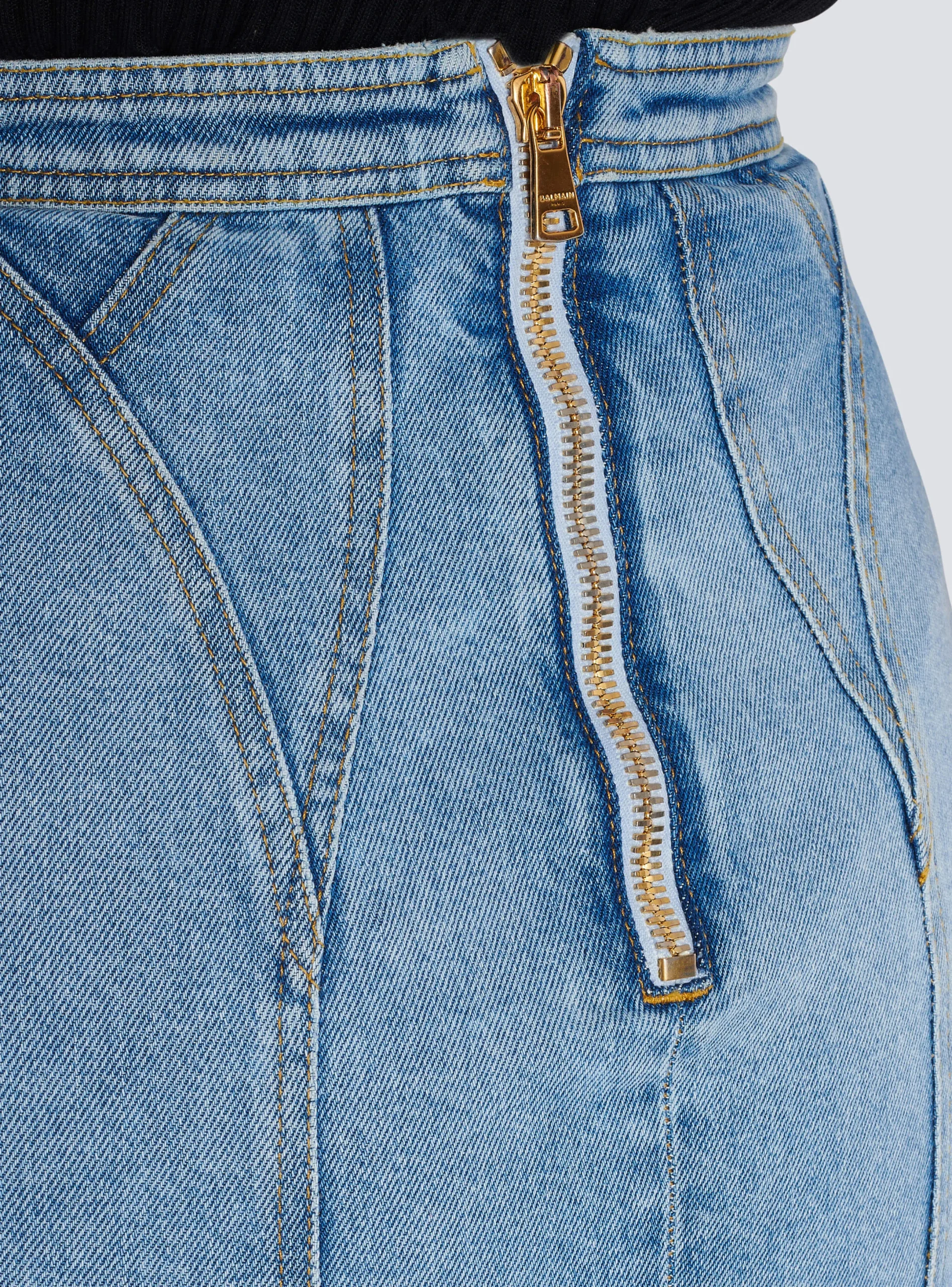 Online Buttoned Denim Skirt Women Skirts