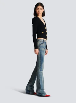 New Buttoned Knit Cardigan Women Knitwear