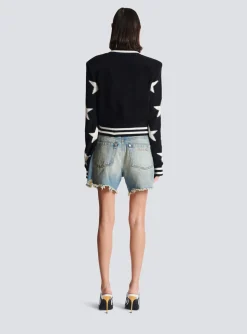 Online Buttoned Knit Cardigan Women Knitwear
