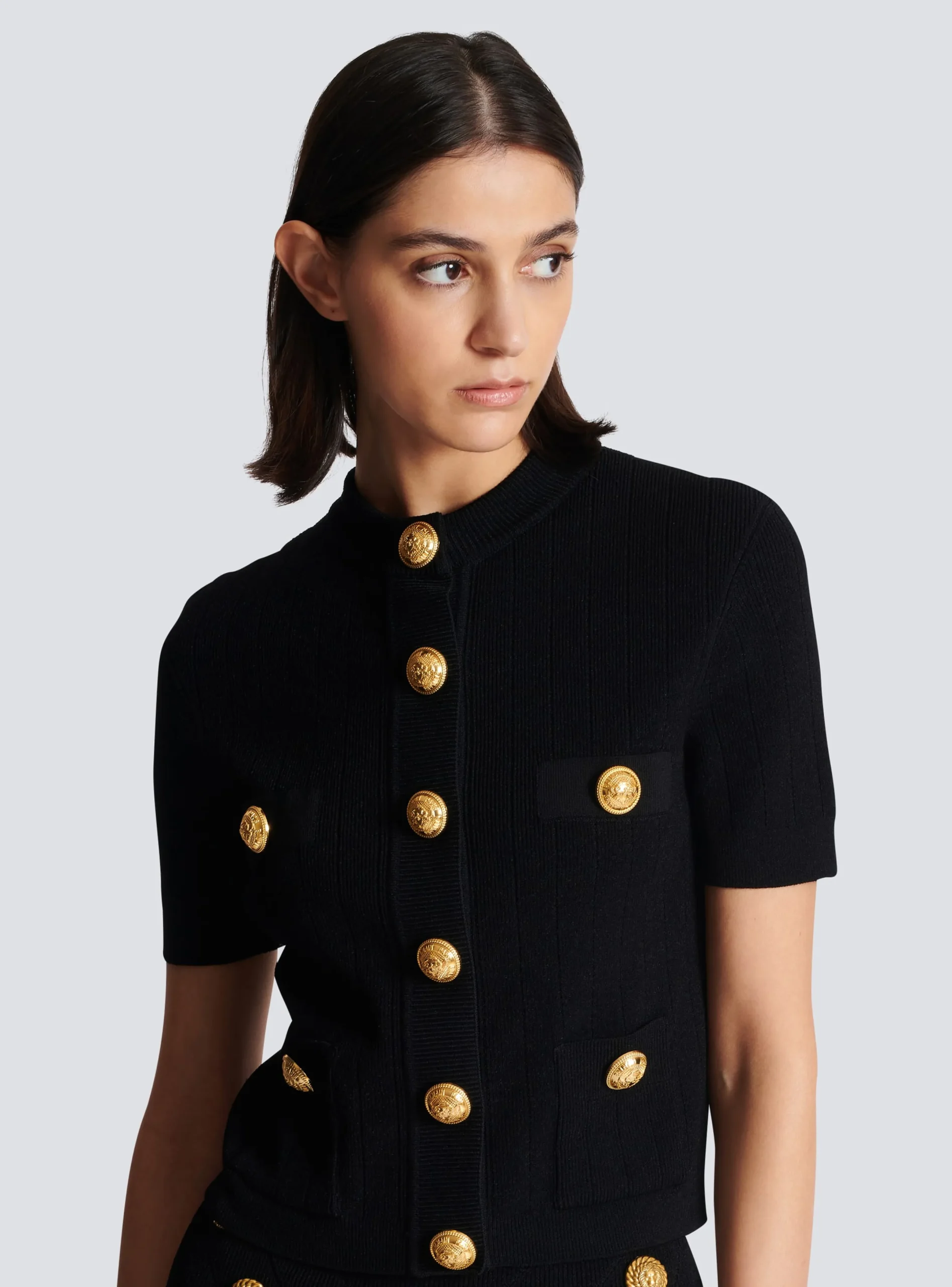 Sale Buttoned Knit Cardigan Women Knitwear