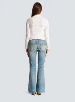 Hot Buttoned Knit Cardigan Women Knitwear